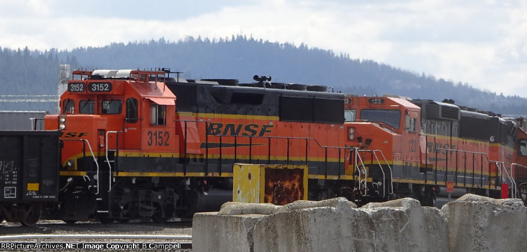 BNSF 3152-BNSF 123